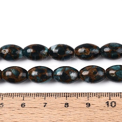 Dyed Synthetic Gemstone Beads Strands G-T144-38A-1