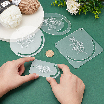 Acrylic Sewing Tool DIY-PH0028-45A-1