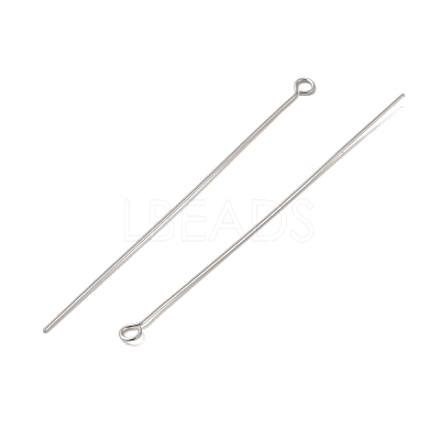 304 Stainless Steel Eye Pins STAS-K293-13P-0.6x60mm-1