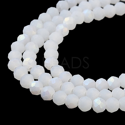 Imitation Jade Glass Beads Strands X1-EGLA-A034-J3mm-MB05-1