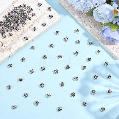 200Pcs Tibetan Style Alloy Beads TIBEB-HY0001-22-1