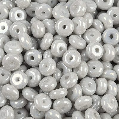 Opaque Colours Luster Glass Seed Beads SEED-P008-01C-11-1