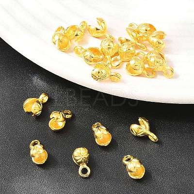 Brass Bead Tips KK-N0002-04G-1