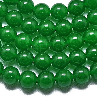 Natural Malaysia Jade Beads Strands G-L645-C01-8mm-17-1
