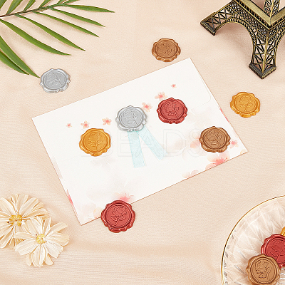 Adhesive Wax Seal Stickers DIY-WH0201-02D-1