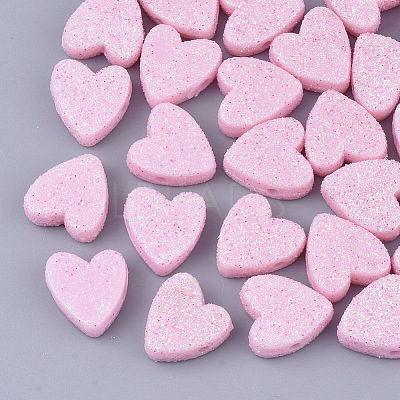 Opaque Acrylic Beads MACR-T033-08B-1