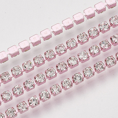 Electrophoresis Iron Rhinestone Strass Chains CHC-Q009-SS12-A02-1