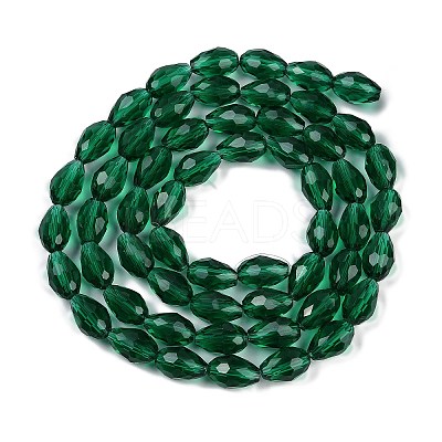 Transparent Glass Beads Strands EGLA-N013-T4mm-D24-1
