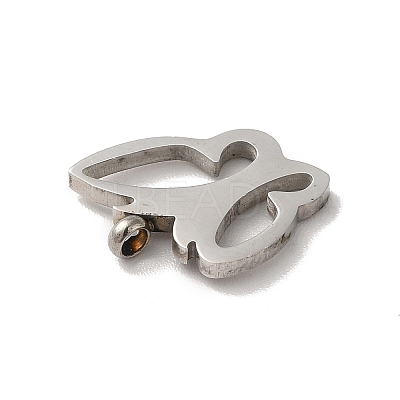 Non-Tarnish 304 Stainless Steel Charms STAS-M311-01P-1