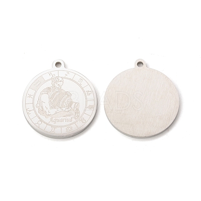 Non-Tarnish 304 Stainless Steel Pendants STAS-A074-03C-P-1