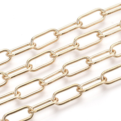 Unwelded Iron Paperclip Chains CH-S125-09A-LG-1