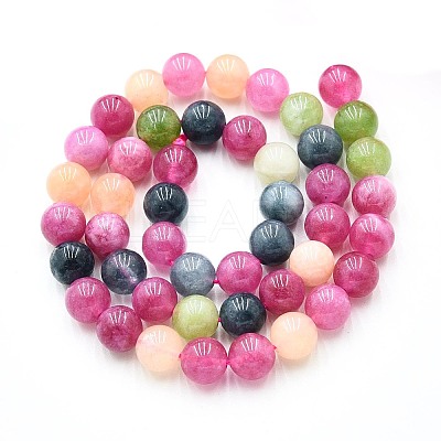 Natural Quartz Beads Strands G-N355-8mm-11-1