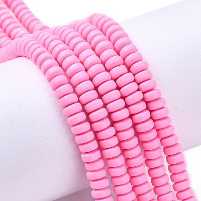 Handmade Polymer Clay Beads Strands CLAY-N008-008C-1