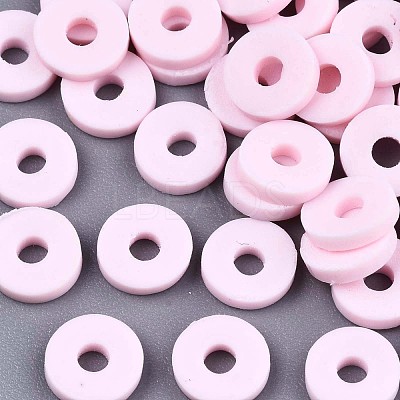 Handmade Polymer Clay Beads X-CLAY-Q251-8.0mm-33-1