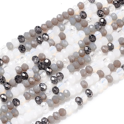 Glass Beads Strands GLAA-F106-B-11-1