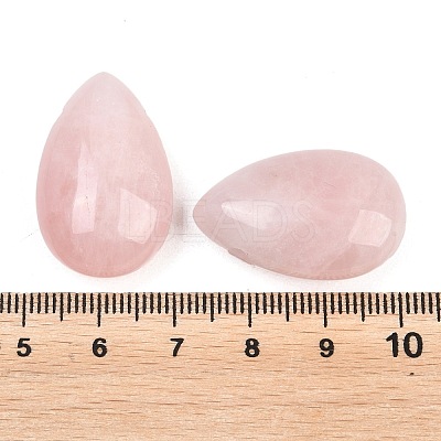 Natural Rose Quartz Pendants G-B195-02I-1