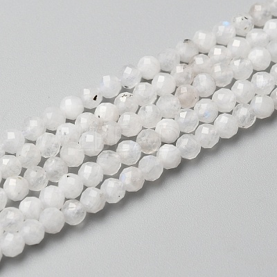 Natural Rainbow Moonstone Beads Strands X-G-O186-D02-01-1