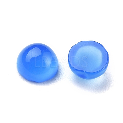 Natural Agate Cabochons G-P393-R60-4MM-1