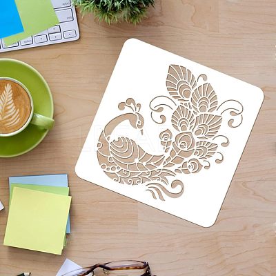 Plastic Reusable Drawing Painting Stencils Templates DIY-WH0172-268-1