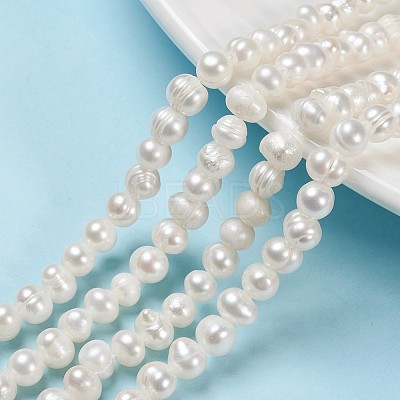 Natural Cultured Freshwater Pearl Beads Strands X1-PEAR-N013-06G-1