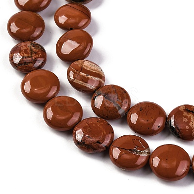 Natural Red Jasper Beads Strands G-C159-A05-01-1