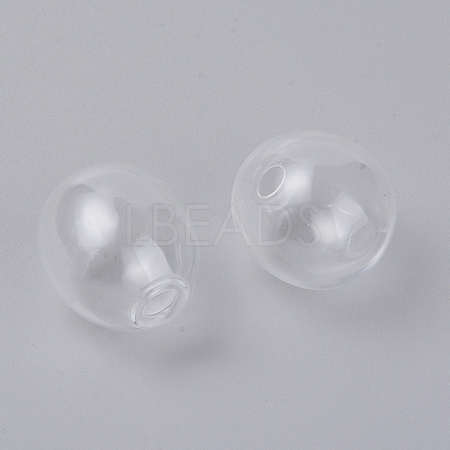 Round Mechanized Blown Glass Globe Ball Bottles GLAA-TAC0003-08-1