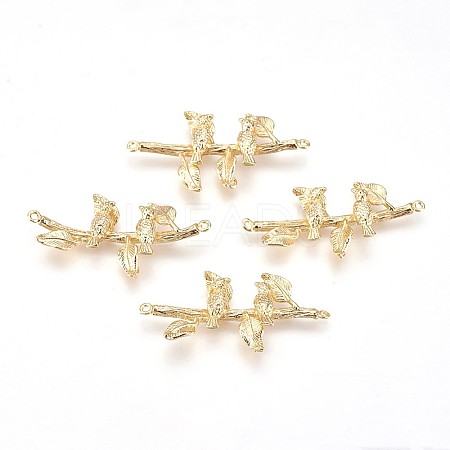 Brass Links connectors LS-KK-P153-05G-NF-1