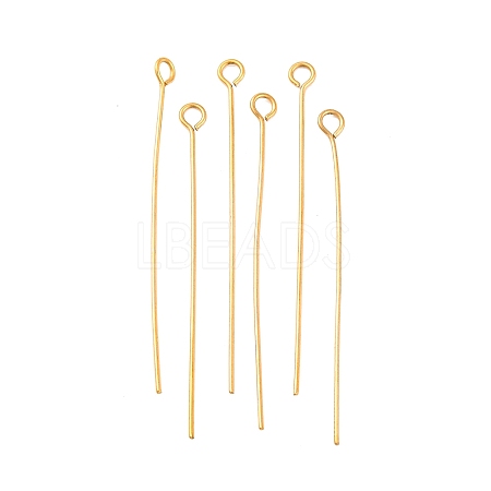Ion Plating(IP) 304 Stainless Steel Eye Pins X-STAS-G075-17G-03-1
