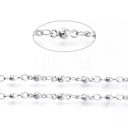 304 Stainless Steel Link Chains CHS-G014-10P-1