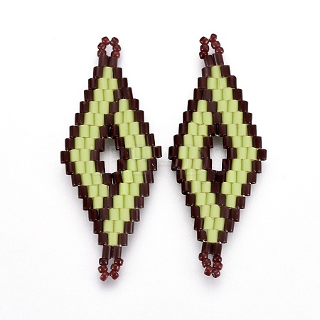 MIYUKI & TOHO Handmade Japanese Seed Beads Links SEED-E004-C17-1