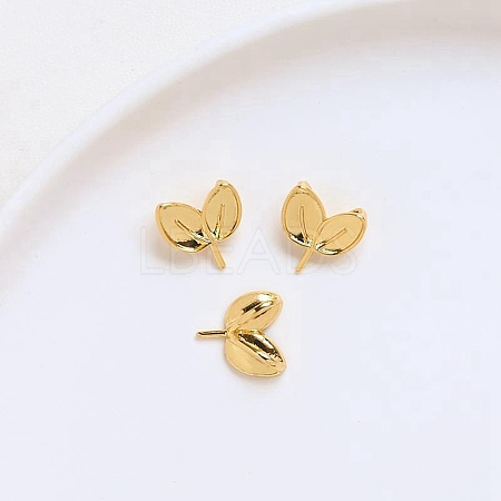 Brass Leaf Pins PW-WG13880-01-1