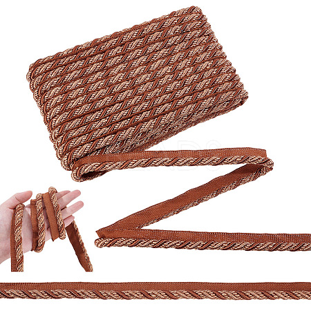 12.5M Polyester Twist Lip Cord Trim OCOR-WH0105-005A-1