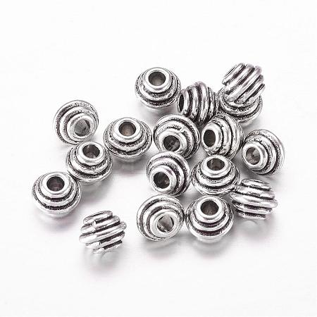 Tibetan Style Alloy Spacer Beads X-LF5166Y-NF-1