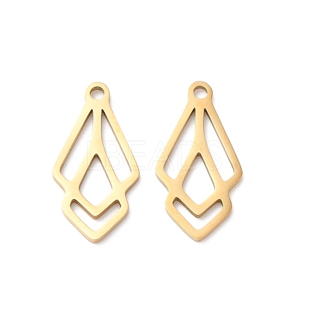 201 Stainless Steel Pendants STAS-I199-A06-G-1