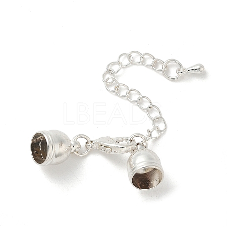 Brass Chain Extender KK-K001-3mm-S-1