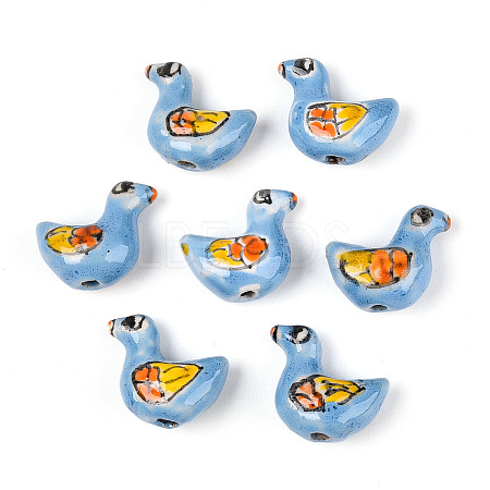 Handmade Porcelain Beads PORC-T133-08-1