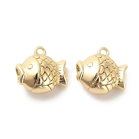 Brass Charms KK-C054-13G-1