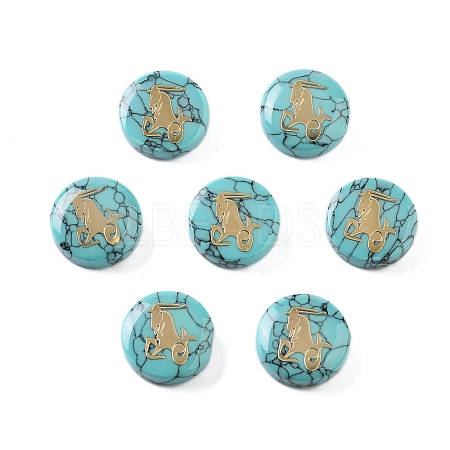 Synthetic Turquoise Beads G-F775-C06-1