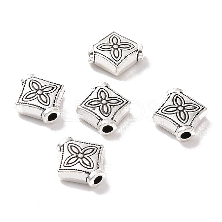 Tibetan Style Alloy Beads FIND-H038-16AS-1