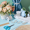 Ceramic & Glitter Resin Hotfix Rhinestone(Hot Melt Adhesive On The Back) DIY-WH0308-621A-4