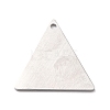 Tarnish Resistant 304 Stainless Steel Pendants STAS-F271-08D-P-2