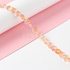 Transparent Glass Beads Strand X1-GLAA-F112-04I-2