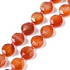 Natural Red Agatae Beads Strands G-C116-A48-01-2