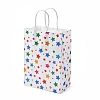 Star Print Paper Packing Tote Bags CARB-R001-01D-1