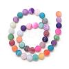 Natural Weathered Agate Bead Strands G-S237-10mm-14-2