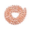 Electroplate Glass Beads Strands EGLA-A044-T8mm-A21-3