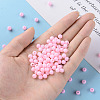 Opaque Acrylic Beads X-MACR-S370-C6mm-A01-5