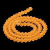 Transparent Glass Beads Strands EGLA-A034-T6mm-MD05-4