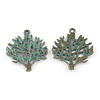 Zinc Alloy Tree Pendants PALLOY-R065-010-LF-1