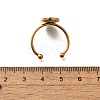 304 Stainless Steel Open Cuff Ring Components X-STAS-M057-01E-G-3